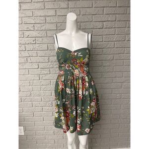 B.O.G Collection Women Spaghetti Strap Sweetheart Neckline Mini Dress Size L